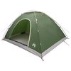 vidaXL Tente de camping avec toit avec &eacute;vent Vert 335 x 275 x 180 cm