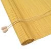 vidaXL Store enrouleur Jaune 80 x 160 cm Bambou