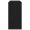 vidaXL Porte-parapluie Ch&ecirc;ne noir 65 x 24 x 50 cm Bois d'ing&eacute;nierie