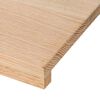 vidaXL Marches d'escalier 20pcs non trait&eacute; 70x30x2cm bois ch&ecirc;ne massif