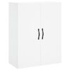 vidaXL Armoire murale blanc 69,5x34x90 cm bois d'ing&eacute;nierie