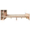 vidaXL Lit biblioth&egrave;que sans matelas 160x200 cm bois massif de pin