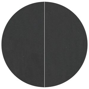 vidaXL Tapis de piscine Noir &Oslash; 244 cm Tissu non tiss&eacute;