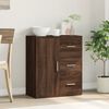 vidaXL Buffet ch&ecirc;ne marron 60x31x70 cm bois d'ing&eacute;nierie