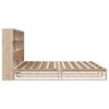 vidaXL Lit biblioth&egrave;que sans matelas 180x200 cm bois massif