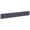 vidaXL Bordure de Pelouse 30 pc 100 x 15 cm Acier Anthracite