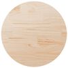 vidaXL Dessus de table Ø90x2,5 cm Bois de pin massif