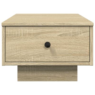 vidaXL Table basse chêne sonoma 60x45x31 cm bois d'ingénierie