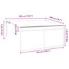 vidaXL Auvent R&eacute;tractable Cr&egrave;me 300 x 200 cm Polyester et Aluminium