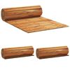 vidaXL Chemin de jardin 3 pc Naturel 200 x 50 cm Bois d'Acacia Massif
