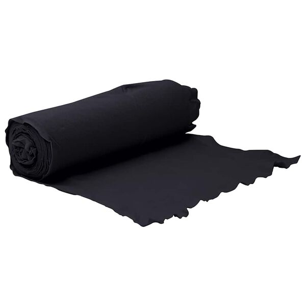 vidaXL Membrane g&eacute;otextile noir 1 x 10 m fibre de polyester