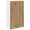 vidaXL Armoire suspendue avec porte Ch&ecirc;ne artisanal 60 x 31 x 100 cm