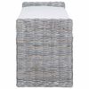 vidaXL Banc de rangement Blanchiment 110 x 40 x 50 cm Rotin