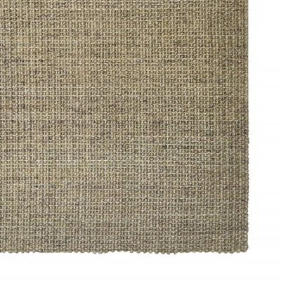 vidaXL Tapis en sisal pour griffoir taupe 66x350 cm