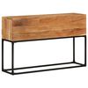 vidaXL Table console 120x30x75 cm Bois d'acacia massif
