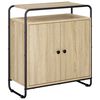 vidaXL Buffet Ch&ecirc;ne Sonoma 68 x 35 x 75 cm Bois d'ing&eacute;nierie