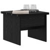 vidaXL Table basse Ch&ecirc;ne noir 55 x 54,5 x 45 cm Bois d'ing&eacute;nierie