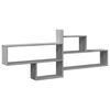 vidaXL &Eacute;tag&egrave;re murale sonoma gris 167,5x18x68 cm bois ing&eacute;nierie