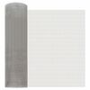 vidaXL &Eacute;cran en maille 40 x 500 cm 6 Mesh Acier Inoxydable 201 Argent&eacute;
