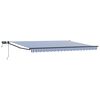 vidaXL Store r&eacute;tractable manuel avec LEDs 4 &times; 3 m