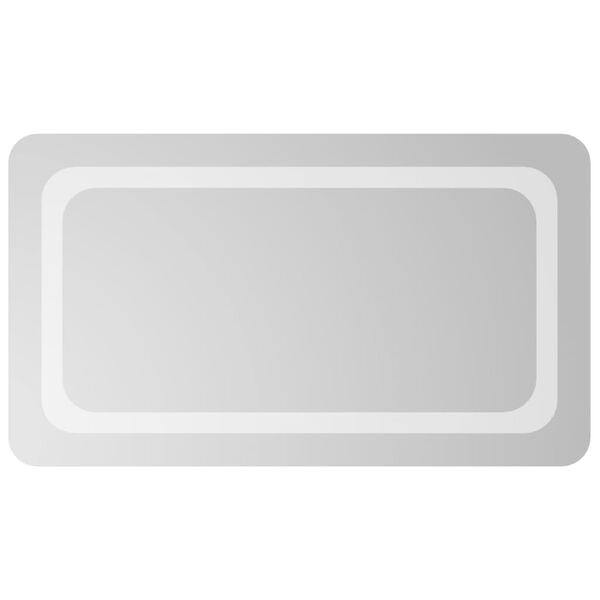 vidaXL Miroir de salle de bain &agrave; LED 40x70 cm