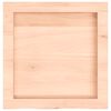 vidaXL &Eacute;tag&egrave;re murale 40x40x(2-6)cm bois de ch&ecirc;ne massif non trait&eacute;