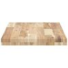 vidaXL &Eacute;tag&egrave;res flottantes 3 pcs 80x40x4 cm acacia massif non trait&eacute;