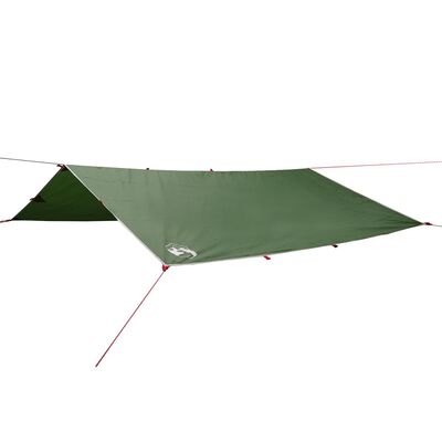 vidaXL Bâche de camping vert 300x294 cm imperméable