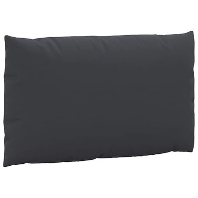 vidaXL Coussins de palette lot de 2 noir tissu oxford