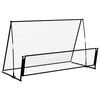 vidaXL But de football de rebondissement 2 en 1 202x104x120 cm Acier
