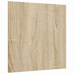 vidaXL Panneaux d&eacute;coratifs 12 pc Ch&ecirc;ne Sonoma 30 x 30 x 0,27 cm