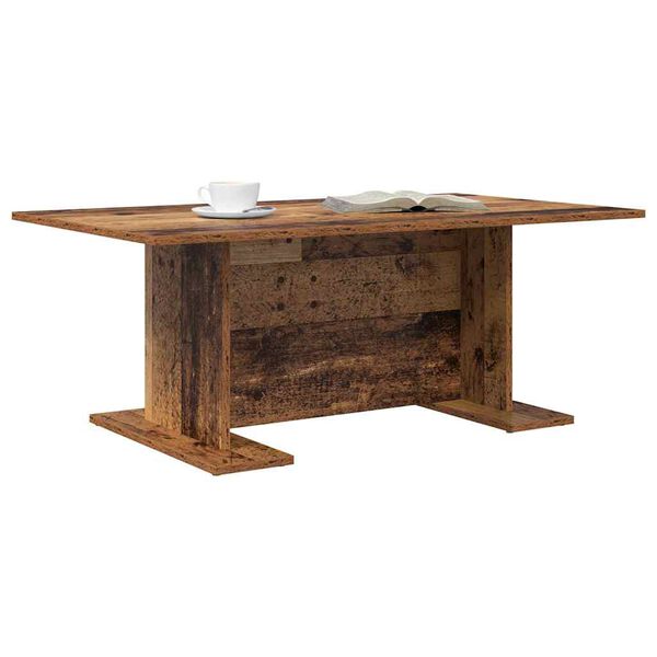 vidaXL Table basse Bois ancien 103,5 x 60 x 40 cm Bois d'ing&eacute;nierie