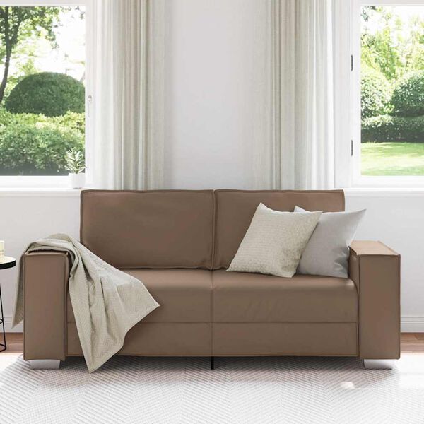 vidaXL Canap&eacute; Cappuccino 180 x 78 x 84 cm tissu