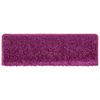 vidaXL Tapis d'escalier 30 pi&egrave;ces 65 x 21 x 4 cm Violet Bord rectangulaire
