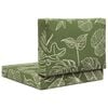 vidaXL Coussin de canap&eacute; d'ext&eacute;rieur 2 pcs Mod&egrave;le feuille Polyester