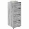 vidaXL Armoire de rangement Gris Sonoma 40 x 48 x 105 cm