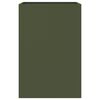 vidaXL Jardinière vert olive 52x48x75 cm acier