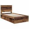 vidaXL Cadre de lit Bois ancien 100 x 200 cm Bois de pin massif