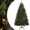 vidaXL Sapin de No&euml;l artificiel 300 LED 240 cm