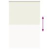 vidaXL Store enrouleur occultant blanc cass&eacute; 150x210 cm largeur tissu