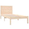 vidaXL Cadre de lit sans matelas 100x200 cm bois massif de pin