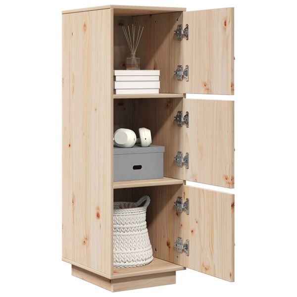vidaXL Buffet haut 34x40x108,5 cm Bois massif de pin