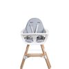CHILDHOME Coussin de chaise haute Evolu Gris CHEVOSCNLG