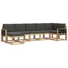 vidaXL Ensemble de canap&eacute;s d'ext&eacute;rieur 7 pc 7 place