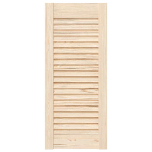 vidaXL Porte d'armoire &agrave; persiennes 69x29,5 cm bois de pin massif