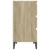 vidaXL Buffet Chêne sonoma 60x35x70 cm Bois d'ingénierie