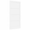 vidaXL Porte int&eacute;rieure 93 x 202 cm Contreplaqu&eacute; Blanc