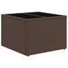 vidaXL Ensemble de canap&eacute; de jardin Marron 55 x 55 x 37 cm polyrotin