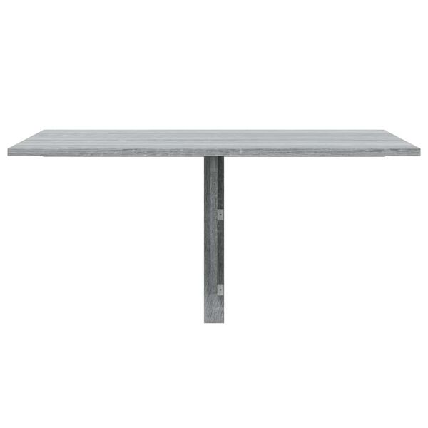 vidaXL Table murale pliable Sonoma gris 100x60x56 cm Bois d'ingénierie