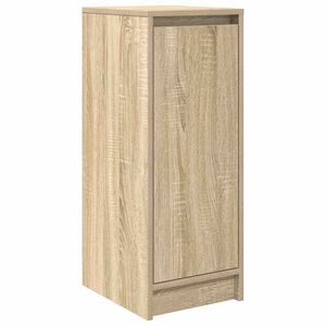 vidaXL Armoire &agrave; chaussures ch&ecirc;ne sonoma 29,5x34x76 cm bois ing&eacute;nierie
